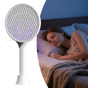 Usb Charging Bug Zapper Electric Mosquito Swatter Trap Uv Light Trap Indoor Electric Mosquito Racket With Usb Rechargeable
