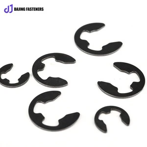 SS304 Premium Retaining Rings Open Round Snap Ring Circlips Steel with Zinc Finish