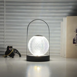LED Night Light Wholesale Gift Creative Bedside-use Portable Table Lamp Charging Retro bar Desk Lamp Bedroom Outdoor Camping