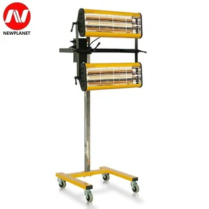Car Paint Baking Lamp Short Wave Infrared Baking Machine Car Paint Dry Infrared Heater Lamp