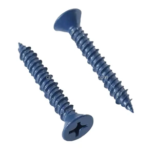 EXACT E003 Factory Fastener ZHE Quality M4.2 Head Plain Aluminium ISO Concrete Anchor Screws Tapcon Class 10.9 & 12.9 Inch China