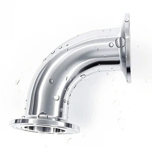 SS304/316L Quick Elbow Sanitary Stainless Steel Clamp Fitting 90° Elbow Tubes Quick-install Pipes