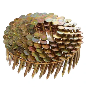 USA/Canada Standard 13.4kg High Quality 1-1/4inch Roofing Coil Nails With Best Price