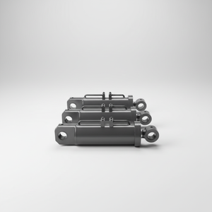 China Factory Double Acting Industrial Hydraulic Piston Cylinder with Bearing 20#/45# Steel Material