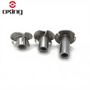 Customized Different Size Stainless Steel Embedded Nut for Fixed Stone and Aluminum Honeycomb Panels