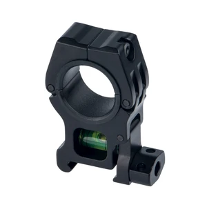 FOCUHUNTER High Aluminum Alloy Tactical Hunting Scope Ring Mount 1-inch to 30mm with 20mm Base Spirit Level for Hunting Scope