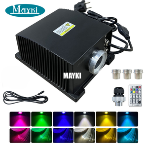 IP65 Twinkle Outdoor Fiber Optic Lighting 20W White LED Fibre Optical Light Engine for Ceiling Pool Tree Decoration