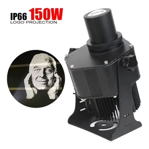 240w Industrial Customizable Advertising Lights Indoor Warning Sign Projection Lamp for Warehouses Factories Gobo Projector