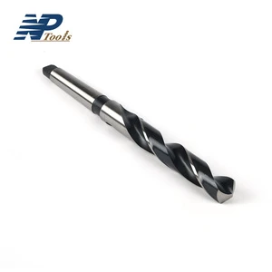 NAIPU Hss M2 Long Taper Shank Drill Morse Taper Shank Hss Drill Bit For Steel Metal