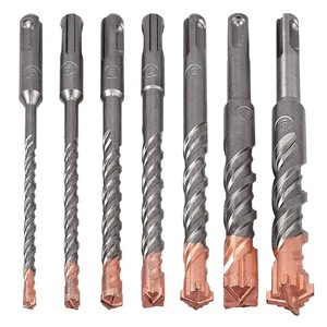 6mm 12mm 4 Flute Hammer Sds Plus Drill Bits for Concrete