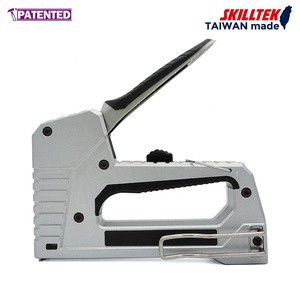 6 in 1 Effort Saving Aluminum Staple Gun with Safety Lock for Industrial & DIY Heavy-Duty Tacking OEM/ODM Available