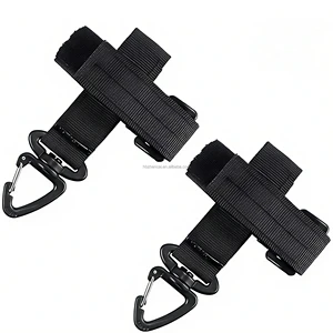 Duty Belt Work Glove Hold Strap Safety Clip Outdoor Tactical Glove Keeper Climbing Rope Storage with 360° Swivel Hook Buckle
