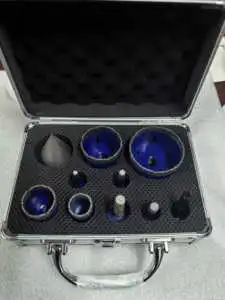 JDK Diamond Drilling Core Bits Set Chamfer Bits for Porcelain Tile Marble Ceramic Granite Milling Kit M14 10 Pieces
