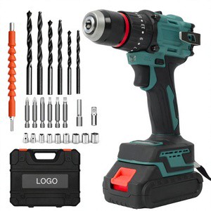 Multifunctional 21V Cordless Drill Set Taladro Inalambrico With 800W Input Power Keyless Chuck Customizable OEM