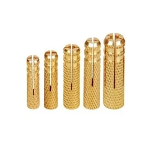 Drop in Brass Anchors for Concrete Structure Expansion Anchor Slotted anchors used for constructions