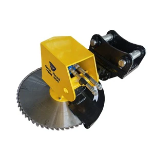 Kinger Tree Saw Attachment Mini Excavator Hydraulic Wood Cutting Saw Rock Cutting Saw Machines