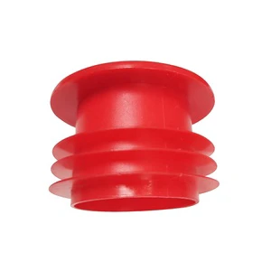 Industrial Design Square End Thread Cap Nut Plug Female Threaded Tube Steel Inserts with Plastic End Cap