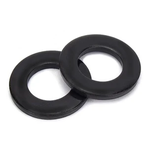 Large Diameter Nylon Flat Lock Washers Thin Type with Natural Color Plain Finish