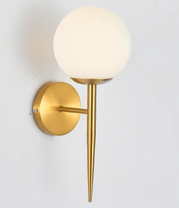 Nordic Wall Lamp Light Postmodern Home Decoration Lighting Gold Luxurious Wall Lamp Bedside Wall Lamp