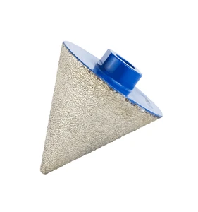 3-75mm Cone Tip Core Diamond Drill Bit Vacuum Brazed Chamfer Drill Bit M14 Hole Saw for Drilling and Grinding