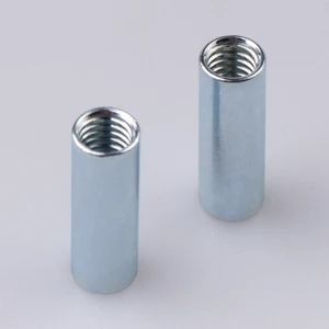 Custom Carbon Steel Stainless Steel Zinc Plated Round Tube Coupling Connector Long Sleeve Rod Nut