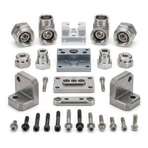 CNC Machining Parts For Industrial Pipe Fitting Stainless Steel Bracket Bolt Components