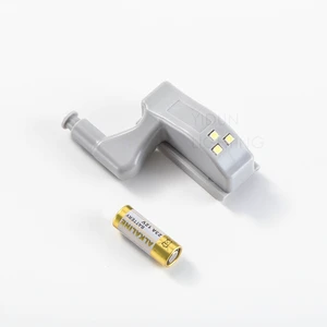 YIDUN Wireless Hinge Light LED Cabinet Lamp White 12V Modern Lighting Motion Sensor Cabinet 230v Kitchen Light Kitchen Plastic