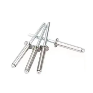 Hot Selling Blind Rivets 1/8 * 1/2 Open Alum Small Head Pop Rivets Open Type Steel Mandrel Aluminum Pop Blind Rivet