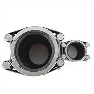 High Strength Corrosion-resistant Double Bolt Pipe Repair Clamp for Efficient Leak Sealing Pressurized Pipelines PN25 Pressure