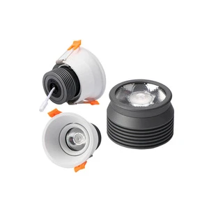 Modern Indoor MR16 GU10 LED Downlight Aluminum Module 9W Spotlight CCT CRI95 IP33 Rated 3-Year Warranty High Brightness
