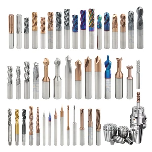 HRC55 HRC60 HRC65 2 3 4 Flute Custom Carbide End Mill CNC Cutting Tools Tungsten Steel Milling Cutter for CNC Machining