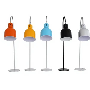 New Energy Saving Rotatable White Hotel Buffet Restaurant Food Warmer Lamp Moisture-proof Dry Goods Tabletop Lamp Tableware