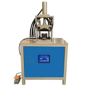China Factory New Hydraulic Engine Angle Cutter 90 Degree Steel Pipe Hole Cutting Machine Square Tube Notching Punching Machine