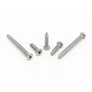 Self-tapping Screws M1.2 M1.4 M1.5 M1.7 M2 M2.3 M2.6 M3 M4 Phillips Countersunk Head Self Tapping Screw for Plastic