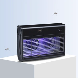 Natural Black Mosquito Killer UV-A Bug Killer Electric Shock Fly Mosquito Zapper Anti Moth Fly Mosquito Catcher Fly Killer
