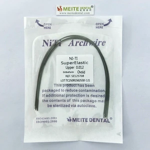 Factory Manufacturer Dental Orthodontic Niti Arch Round Wire Ovoid