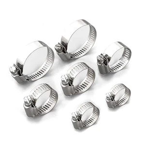 High Quality Heavy Duty T-Bolt Hose Clamp Customized 304 316 Stainless Steel Bolts Clamps