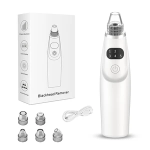 Electric Mini Blackhead Remover Machine Small Vacuum Pore Cleaner Comedo Suction Extractor Skin Care Rejuvenation Rechargeable