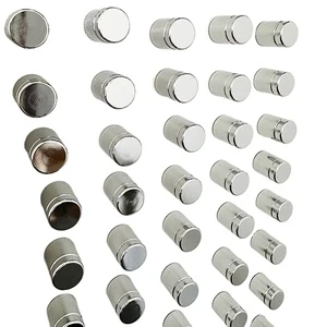 Professional Walron WAF-1616M-CP 16*16 Fridges Chromed Aluminum Satin Finish Fully Threaded Standoffs Mounted Sign Fasteners