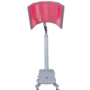 Vertical Korean Led Light Therapy Professional Beauty Equipment Pdt Led Light Therapy with Far Infrared Light