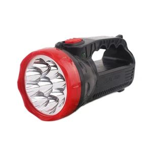 LED Rechargeable Flashlight Hand Held Search Light Portable Waterproof Searchlight