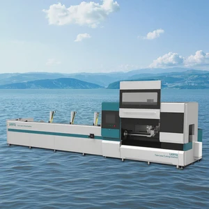 LXSHOW Hot Sale 2000w Power Small Size Cnc Laser Pipe Cutting Machine Steel Tube For Cutting Carbon Steel And Stainless Steel