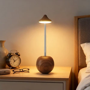 New Creative Modern Bedroom LED Night Light Touch Control Dimmable Atmosphere Decoration Charging Desktop Bedside Table Lamp