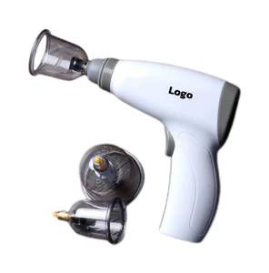 OEM Logo USB Charge 5 Gears Vacuum Hijama Ventosas Cupping Cups Therapy Machine Electric Cupping Suction Pump Set