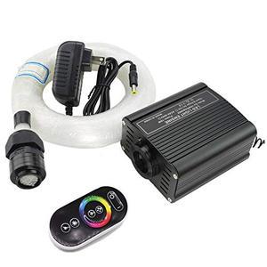 MMA/PMMA 16W RGB LED Fiber Optic Star Ceiling Light Engine 2mm Fiber 12V CE Certified Touch Remote Controller IP33 Rated 2-Year