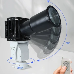 Search Light 200W 6000 Lumen Rotating Angle 360 Cabin Controlled Marine -50/60Hz 220V Watch Tower Led Searchlight For Boat