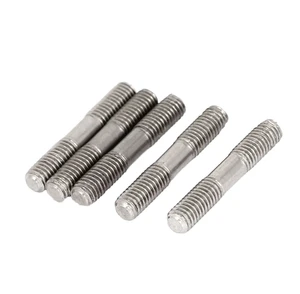 Double-Headed Bolts Premium Quality Screws Stainless Steel Zinc Plated Metric Grade 4.8 & 6.8 for Secure Fastening