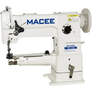 MC 246 Heavy Industrial Cylinder Bed Walking Foot Lockstitch Sewing Machine For Bag