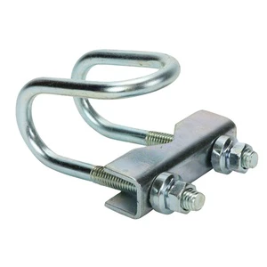 Double U-bolt Pipe Clamp Strut Clamp Unistrut Channel Fitting 6