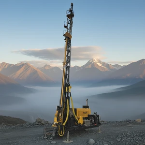 Professional 1200m-2000m Fully Hydraulic Rotary Core Exploration Drilling Rig Cummins Diesel Engine 30-90 Drilling Angle
